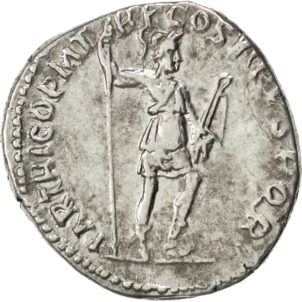 Trajan, Denarius, Roma, EF(40-45), Silver, Cohen #193, 3.50