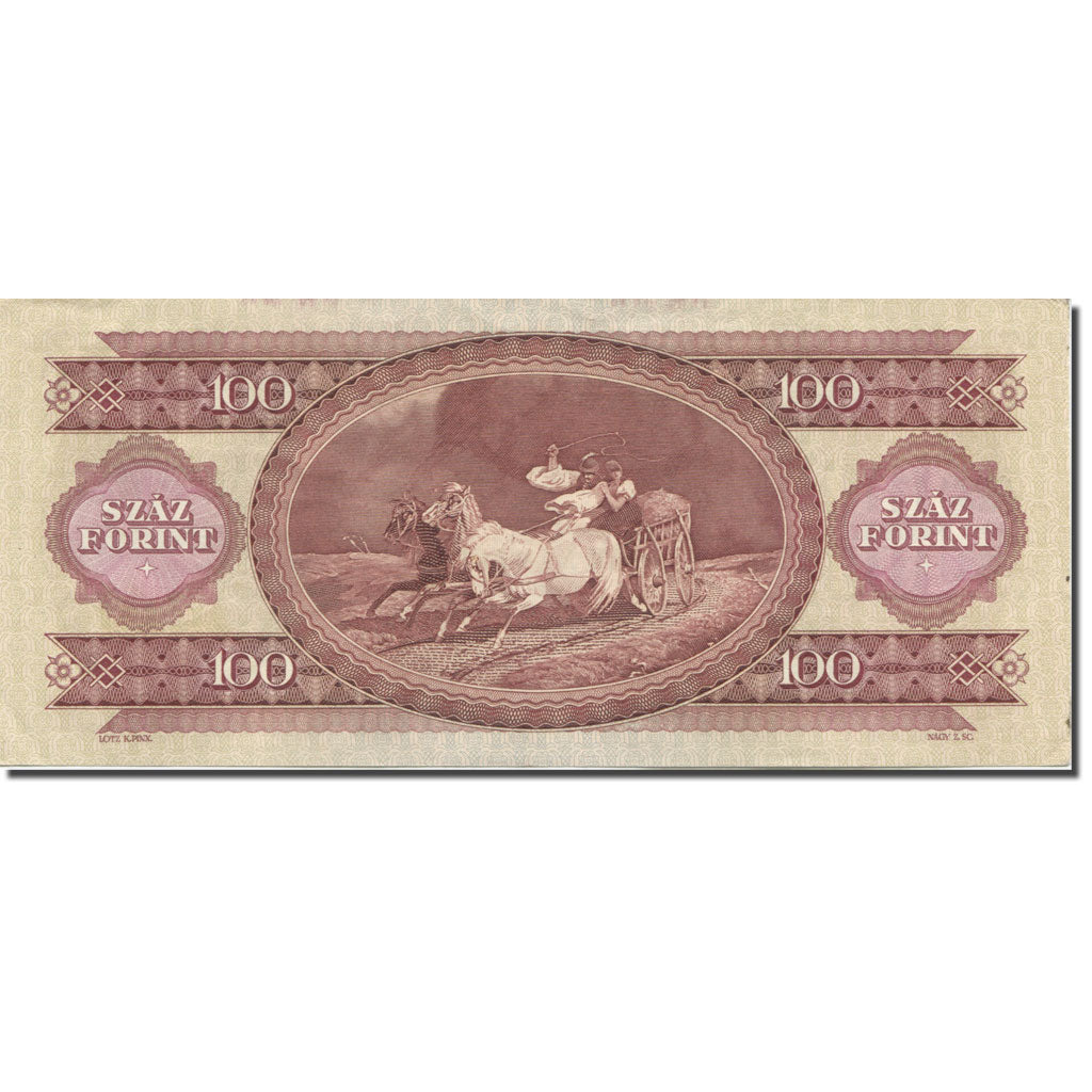 Banknote, Hungary, 100 Forint, 1980, 1980-09-30, KM:171f, UNC(63)