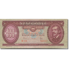 Banknote, Hungary, 100 Forint, 1968, 1968-10-24, KM:171d, UNC(63)