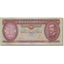 Banknote, Hungary, 100 Forint, 1968, 1968-10-24, KM:171d, UNC(65-70)