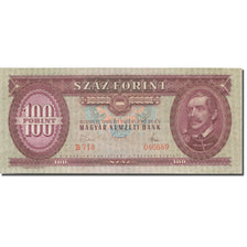 Banknote, Hungary, 100 Forint, 1968, 1968-10-24, KM:171d, UNC(65-70)