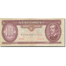 Banknote, Hungary, 100 Forint, 1992, 1992-01-15, KM:174a, UNC(64)