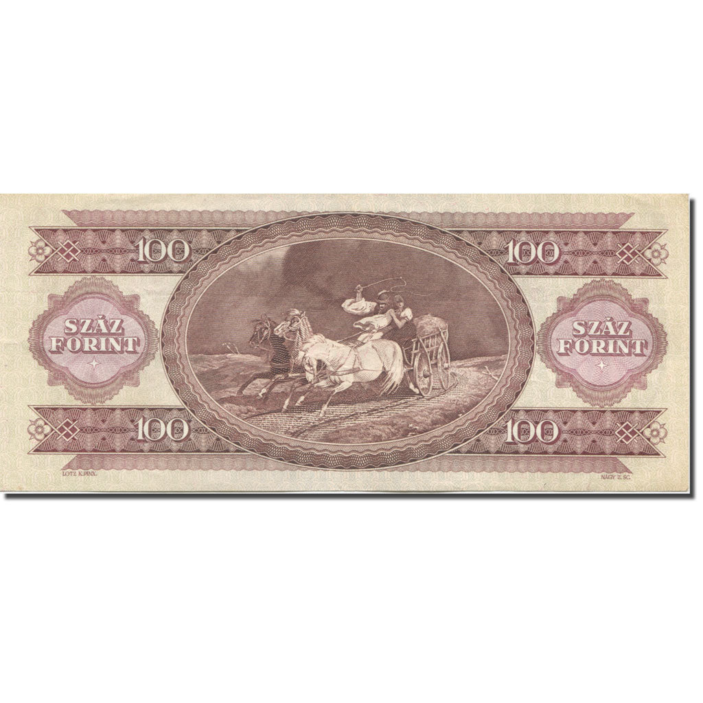 Banknote, Hungary, 100 Forint, 1992, 1992-01-15, KM:174a, UNC(64)