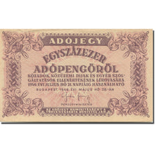 Billet, Hongrie, 100,000 (Egyszázezer) Adópengö, 1946, 1946-05-28, KM:144a