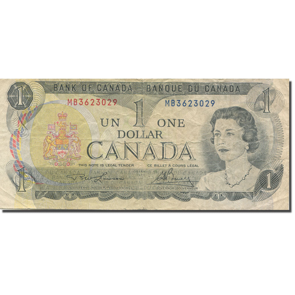 Billet, Canada, 1 Dollar, 1973, KM:85c, TTB
