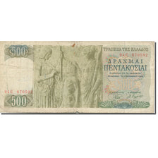 Geldschein, Griechenland, 500 Drachmai, 1968, 1968-11-01, KM:197a, S+