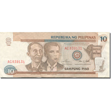 Banknote, Philippines, 10 Piso, 1998, KM:187d, UNC(60-62)