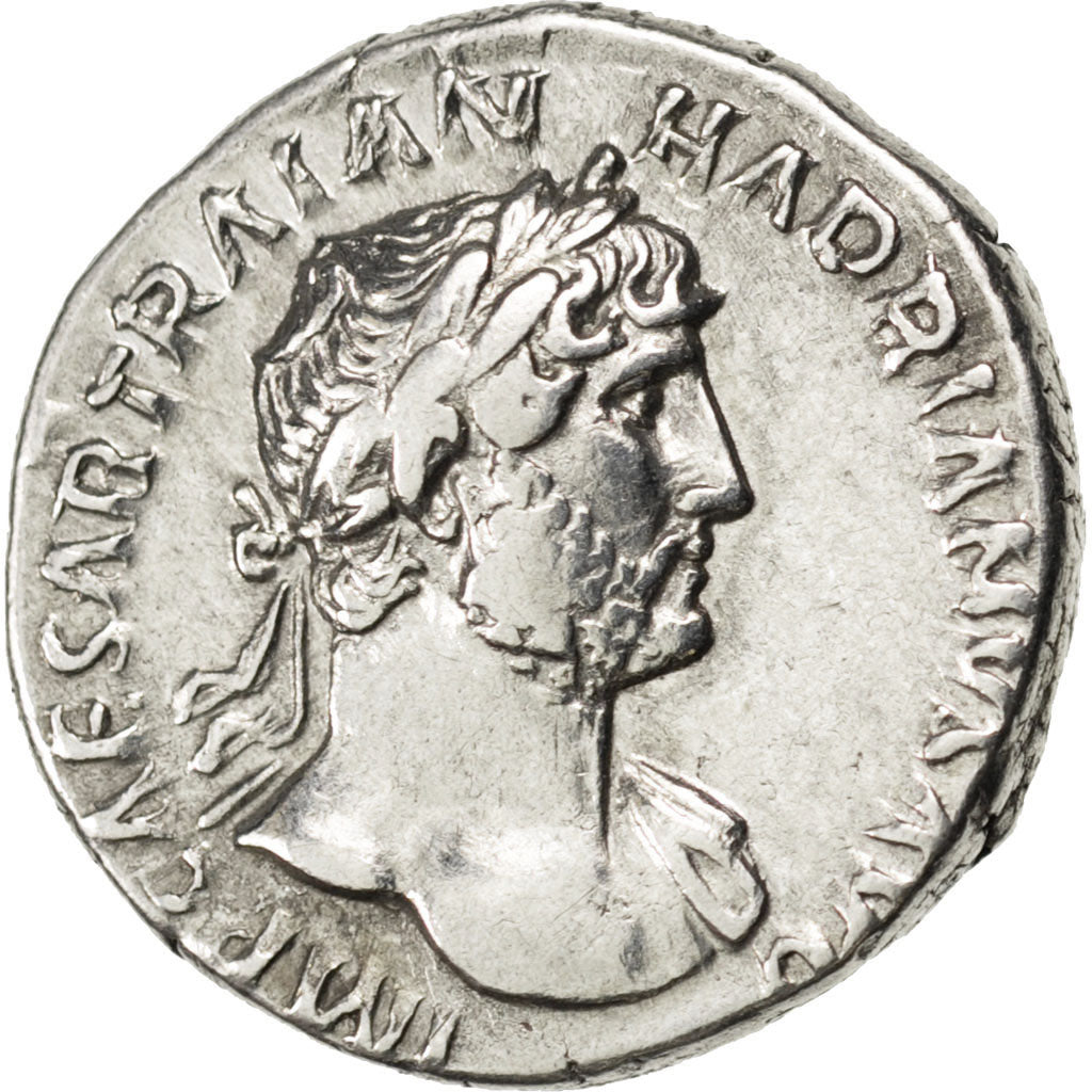 Hadrian, Denarius, AU(50-53), Silver, Cohen #1140, 3.70