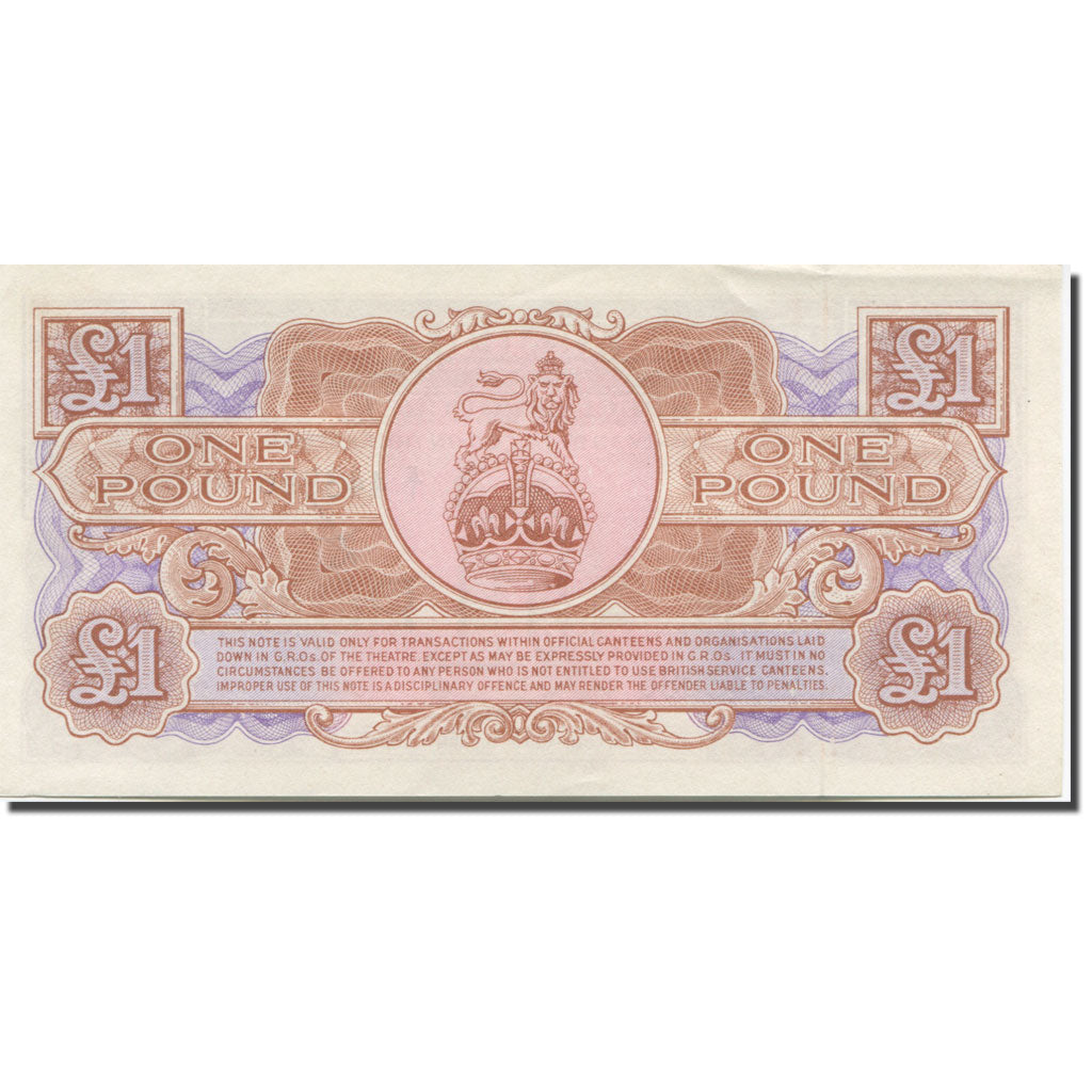 Banconote, Gran Bretagna, 1 Pound, Undated (1956), KM:M29, SPL