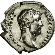 Moneta, Hadrian, Denarius, AU(50-53), Srebro, Cohen:1455