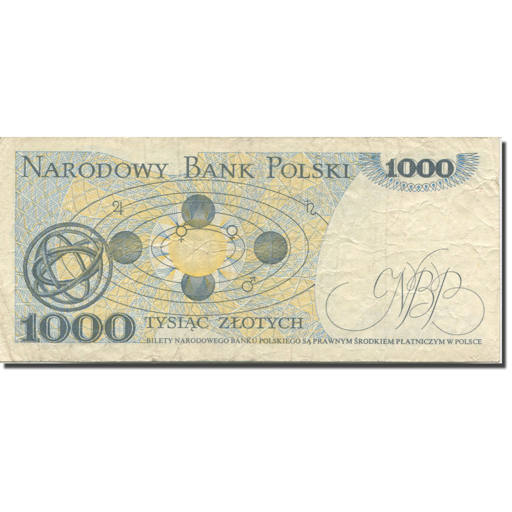 Banconote, Polonia, 1000 Zlotych, 1979, 1979-06-01, KM:146b, MB+