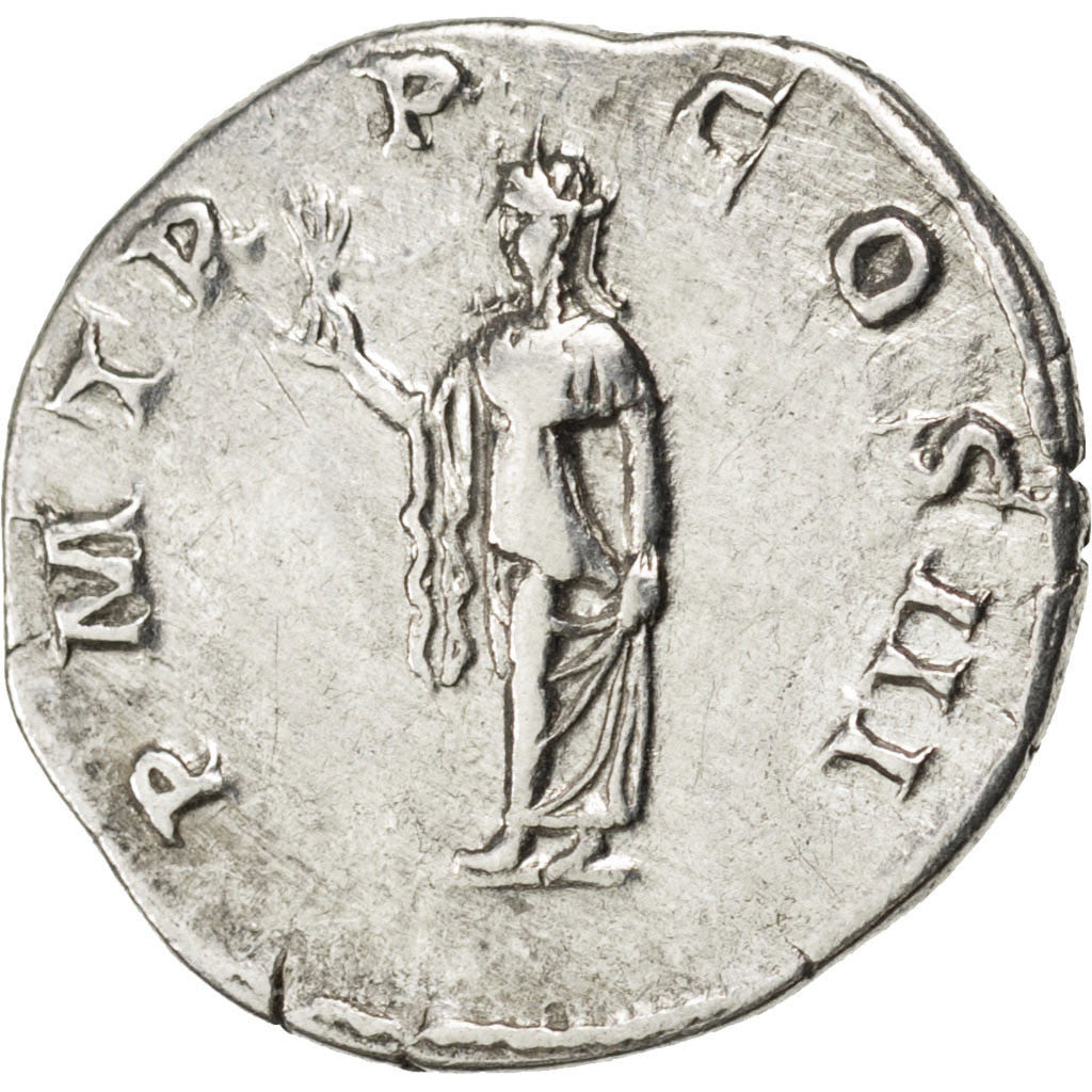 Hadrian, Denarius, AU(50-53), Silver, Cohen #1153, 3.20