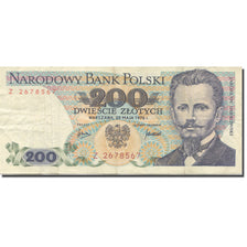 Nota, Polónia, 200 Zlotych, 1976, 1976-05-25, KM:144a, EF(40-45)