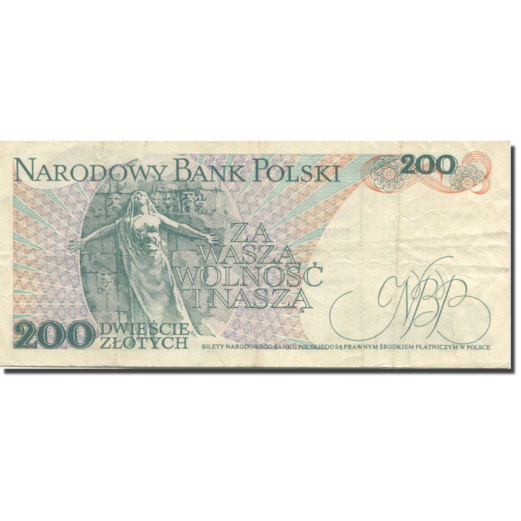 Banconote, Polonia, 200 Zlotych, 1976, 1976-05-25, KM:144a, BB