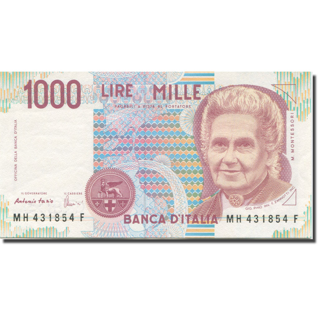 Billet, Italie, 1000 Lire, 1990, KM:114c, SUP