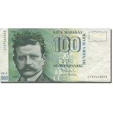 Banconote, Finlandia, 100 Markkaa, 1986, KM:115a, BB