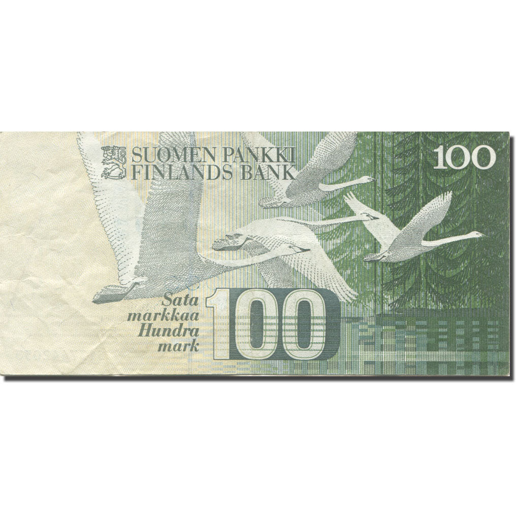 Banknote, Finland, 100 Markkaa, 1986, KM:115a, EF(40-45)