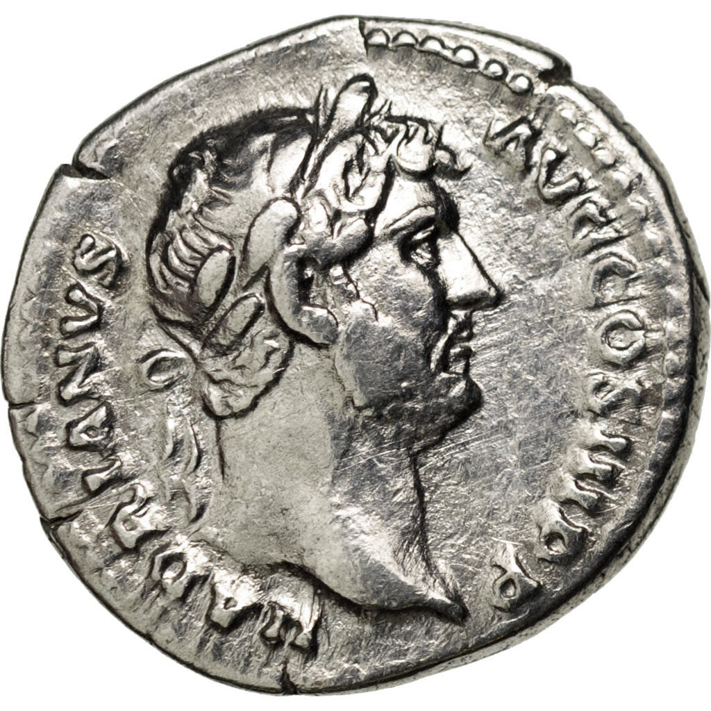 Hadrian, Denarius, AU(50-53), Silver, Cohen #1316, 3.20