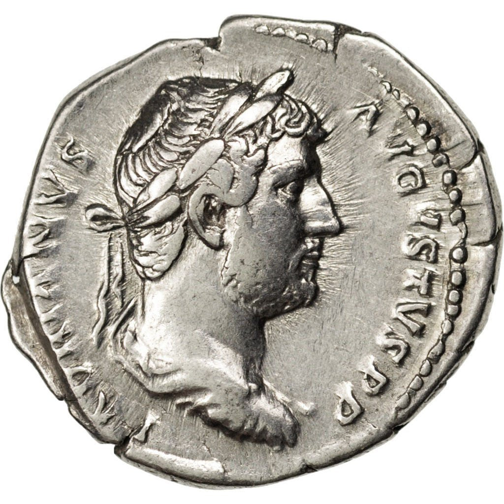Hadrian, Denarius, AU(50-53), Silver, Cohen #216, 3.30