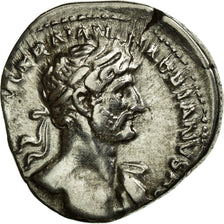Coin, Hadrian, Denarius, AU(50-53), Silver, Cohen:1014