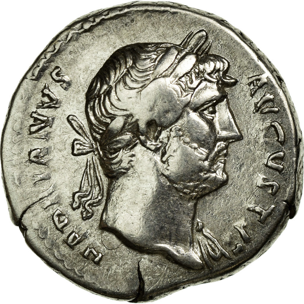 Monnaie, Hadrien, Denier, TTB+, Argent, Cohen:328