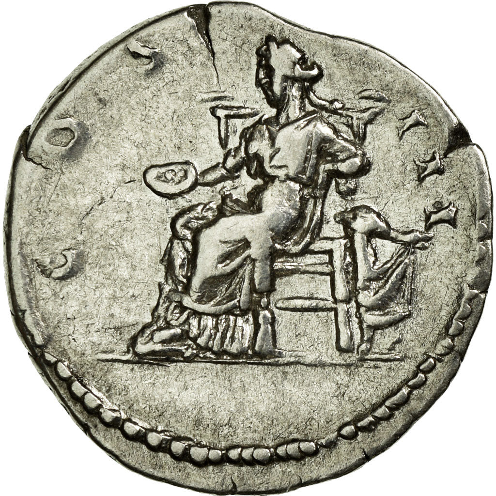 Monnaie, Hadrien, Denier, TTB+, Argent, Cohen:328