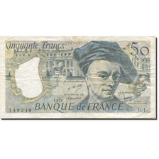 Francia, 50 Francs, Quentin de La Tour, 1976, MBC+, Fayette:67.1, KM:152a