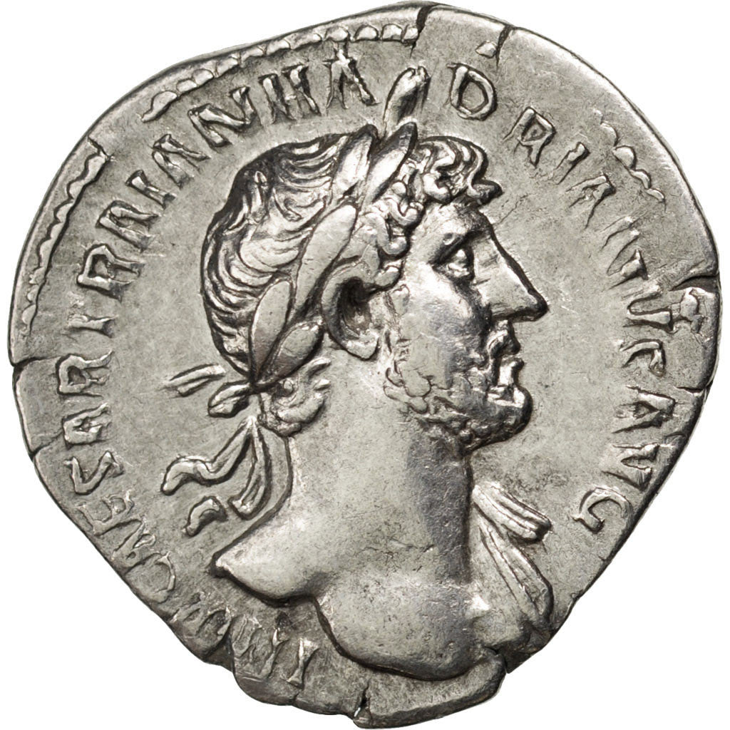 Hadrian, Denarius, AU(50-53), Silver, Cohen #1151, 3.20