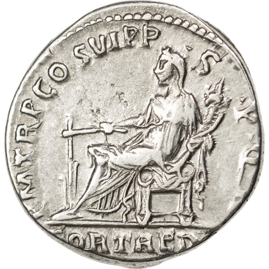 Trajan, Denarius, AU(50-53), Silver, Cohen #154, 3.40