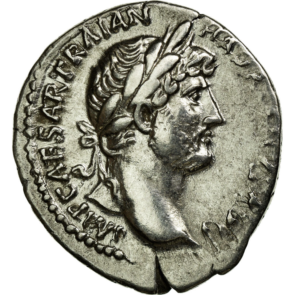 Moneta, Hadrian, Denarius, AU(50-53), Srebro, Cohen:1147