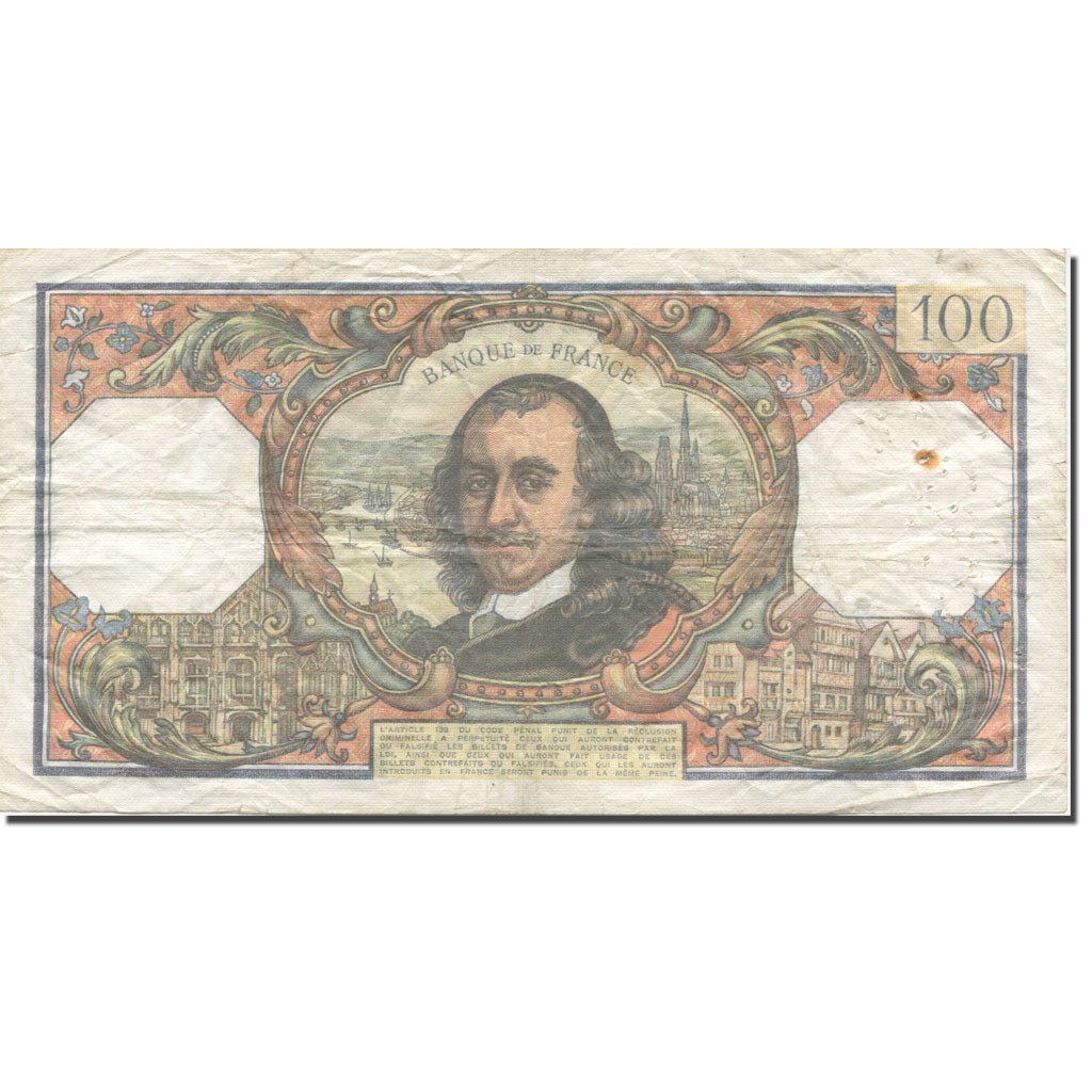 Frankreich, 100 Francs, Corneille, 1973, 1973-07-05, SS, Fayette:65.43, KM:149d