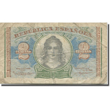 Banknote, Spain, 2 Pesetas, 1938, KM:95, VF(20-25)