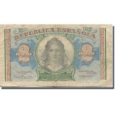 Banknote, Spain, 2 Pesetas, 1938, KM:95, VF(20-25)