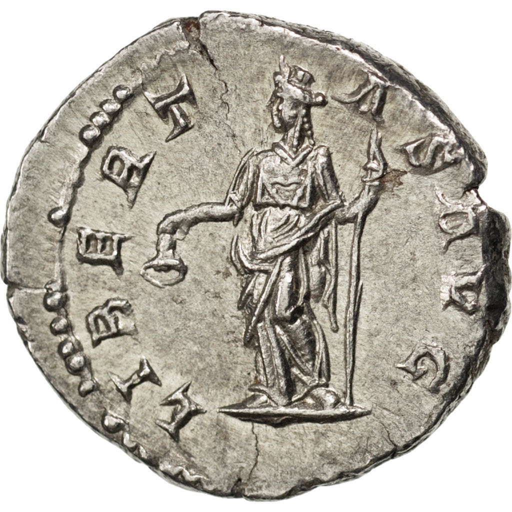 Septimius Severus, Denarius, AU(55-58), Silver, Cohen #307, 3.00