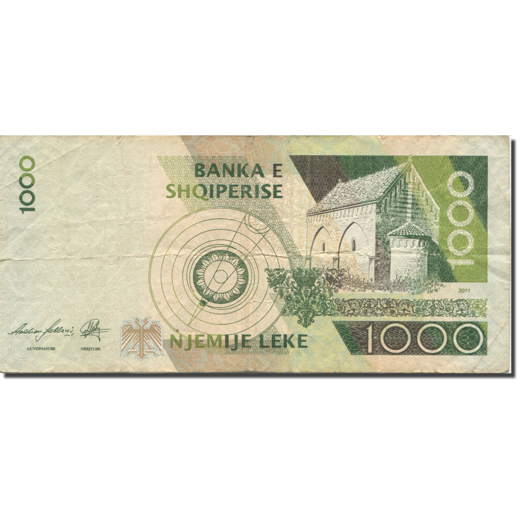 Banknote, Albania, 1000 Lekë, 2011, KM:73, EF(40-45)