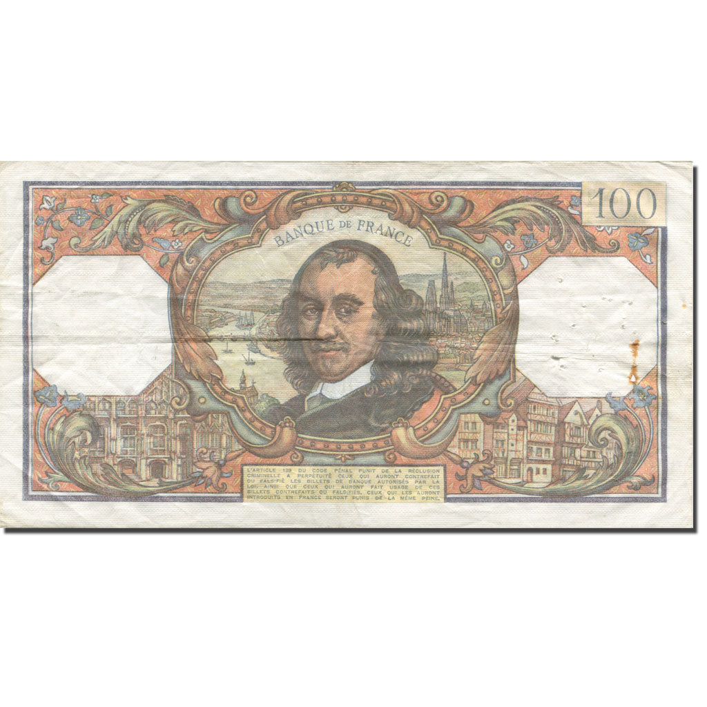 Frankreich, 100 Francs, Corneille, 1975, 1975-05-15, S, Fayette:65.49, KM:149e