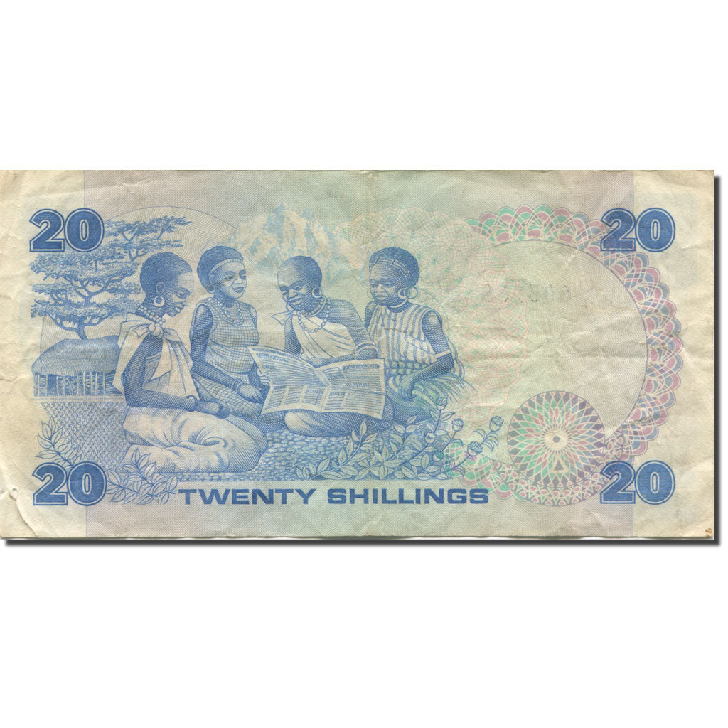 Banknote, Kenya, 20 Shillings, 1981, 1981-01-01, KM:21a, VF(30-35)