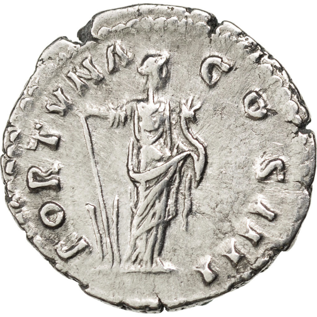 Antoninus Pius, Denarius, AU(55-58), Silver, Cohen #383, 3.10