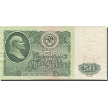 Banknote, Russia, 50 Rubles, 1961, KM:235a, AU(50-53)
