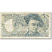 Francja, 50 Francs, Quentin de La Tour, 1992, VF(30-35), Fayette:67.18, KM:152f