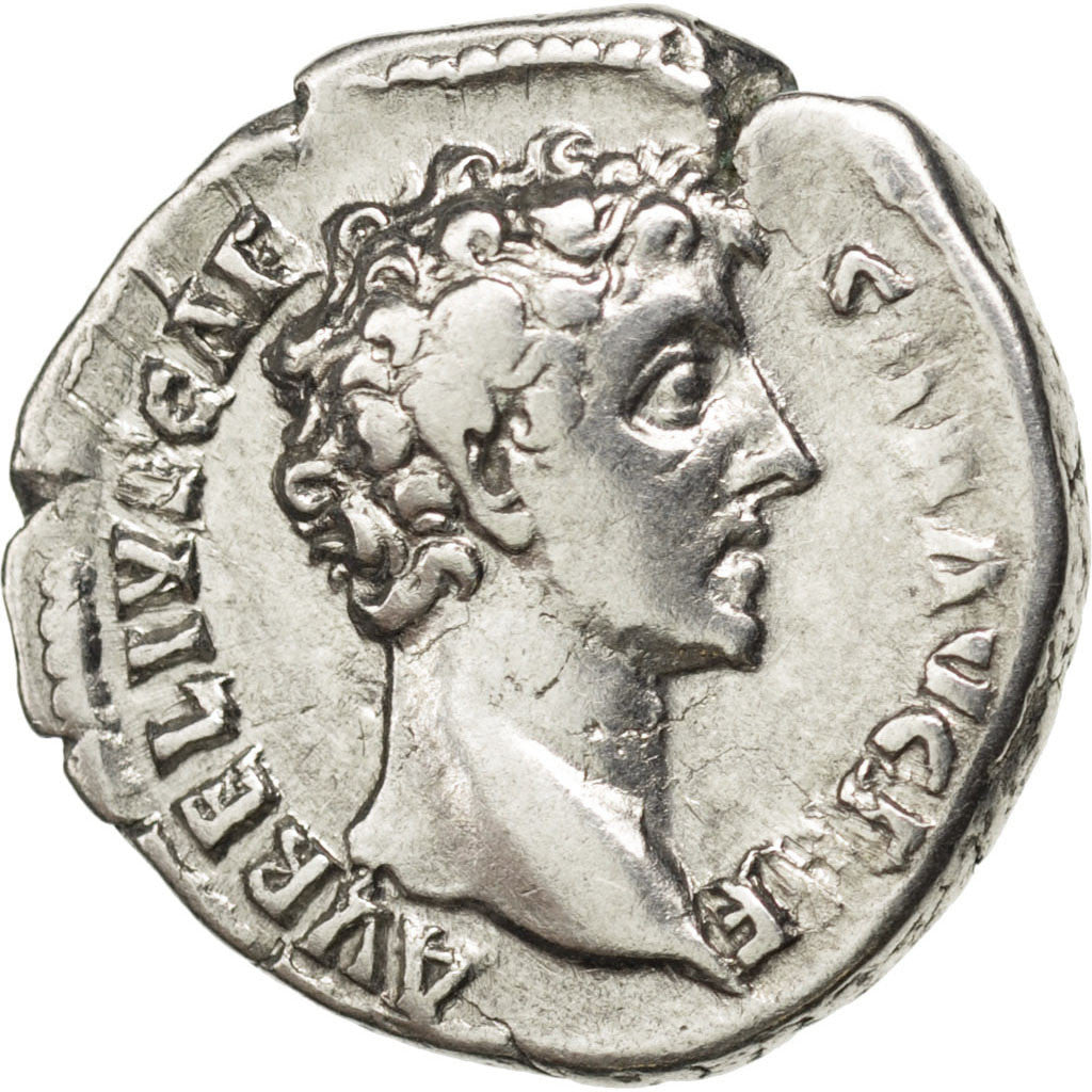 Marcus Aurelius, Denarius, AU(50-53), Silver, Cohen #110, 3.50