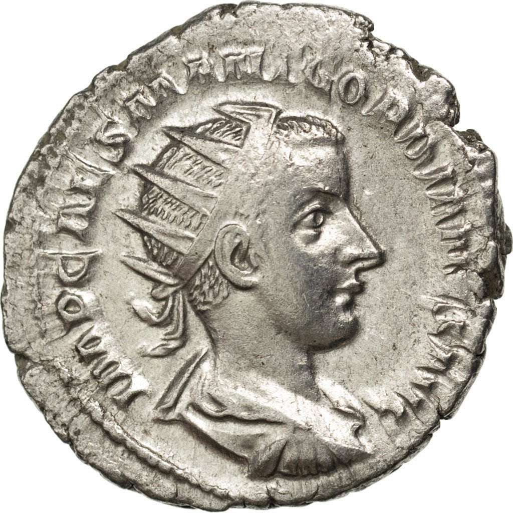 Gordian III, Antoninianus, AU(50-53), Billon, Cohen #132, 3.80