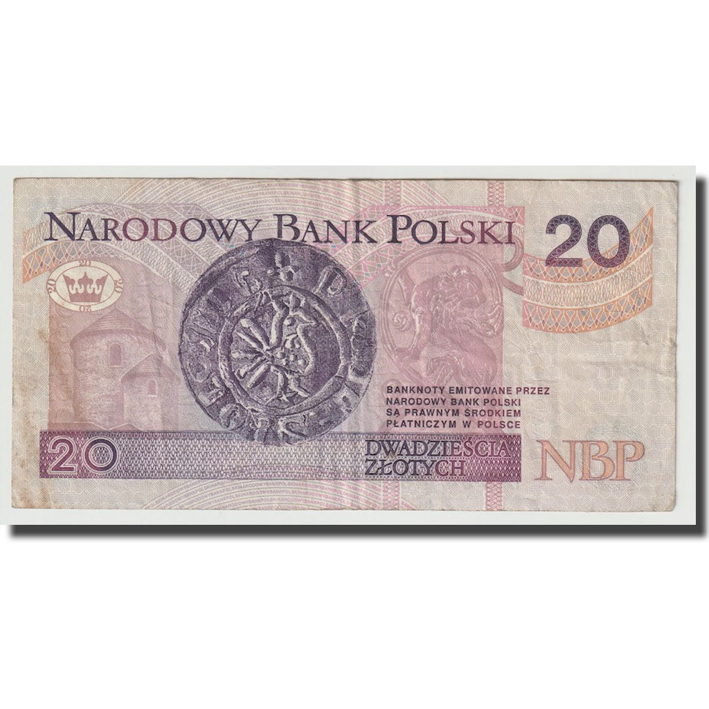 Banknote, Poland, 20 Zlotych, 1994, 1994-03-25, KM:174a, EF(40-45)