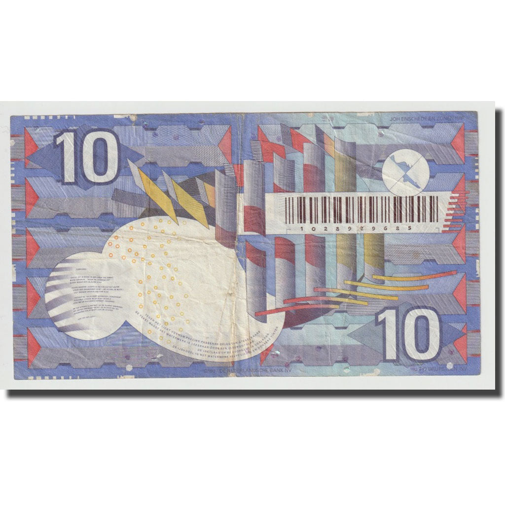 Banknote, Netherlands, 10 Gulden, 1997, 1997-07-01, KM:99, EF(40-45)