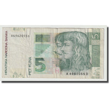 Banknote, Croatia, 5 Kuna, 2001, 2001-10-07, KM:37, EF(40-45)