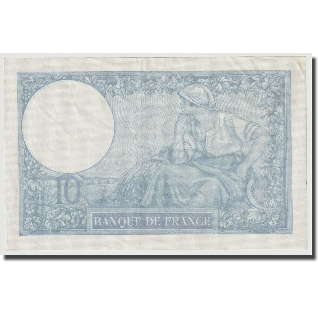 Francia, 10 Francs, Minerve, 1941, 1941-01-16, EBC+, Fayette:7.28, KM:84