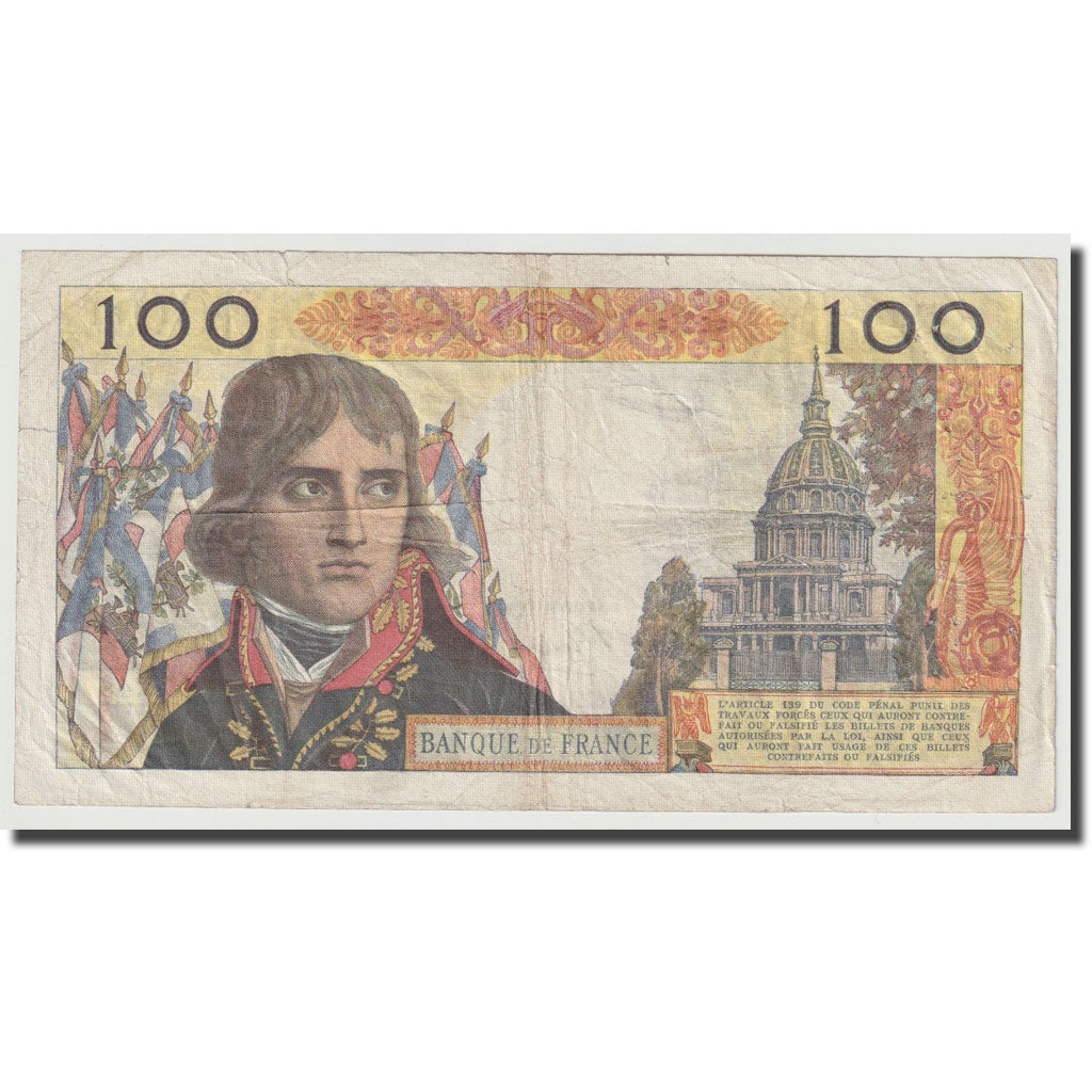 Francia, 100 Nouveaux Francs, Bonaparte, 1960, 1960-02-04, MB, Fayette:59.5