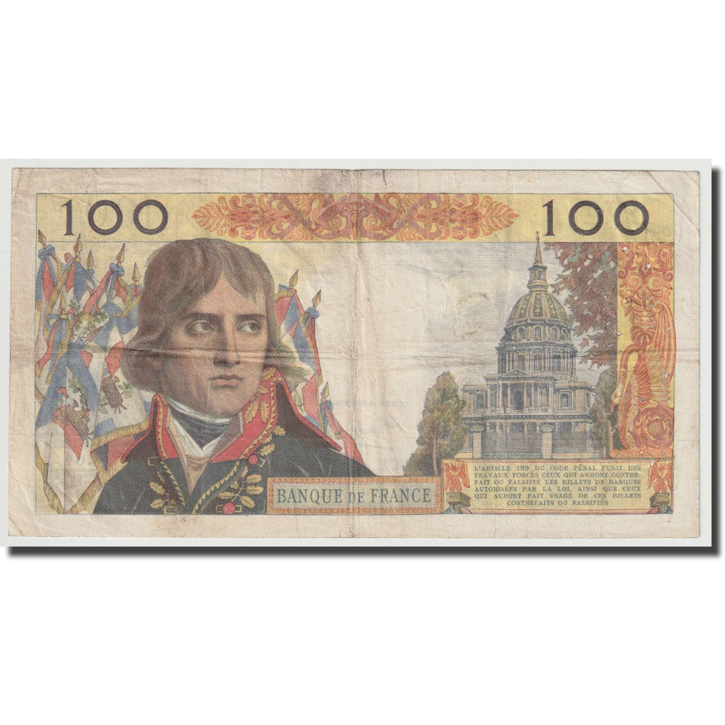 France, 100 Nouveaux Francs, Bonaparte, 1960, 1960-04-07, TB, Fayette:59.6
