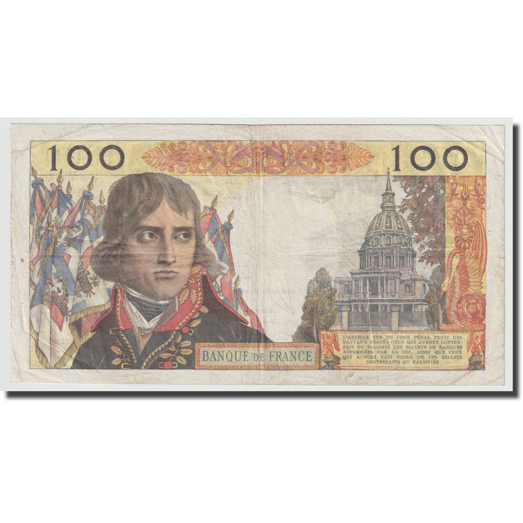 Francia, 100 Nouveaux Francs, Bonaparte, 1960, 1960-02-04, MB, Fayette:59.5