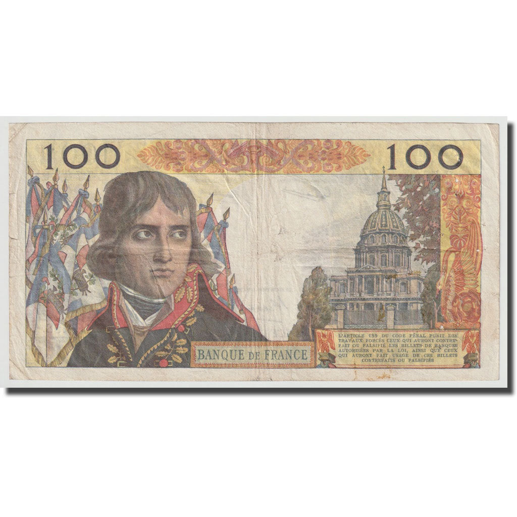 Francia, 100 Nouveaux Francs, Bonaparte, 1960, 1960-04-07, BC, Fayette:59.6